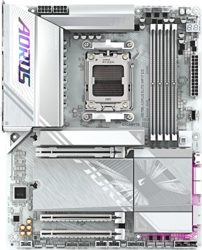 Материнская плата Gigabyte X870E AORUS ELITE WIFI7 ICE, RTL фото 3