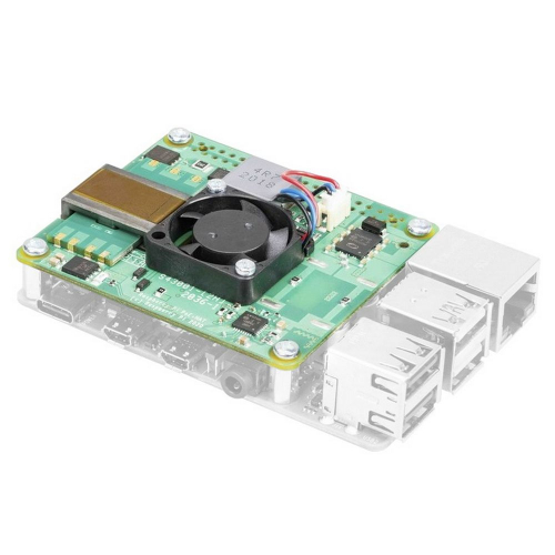 Плата интерфейсная Raspberry Pi Плата Power Over Ethernet (POE) Raspberry Pi PoE HAT+ for Raspberry Pi 3B+ и 4B, SC0468, для питания Raspberry Pi через Ethernet кабель. Вентилятор в комплекте. (RPI3-MODBP-POE)(RASP3328)(221-1857) (492820)