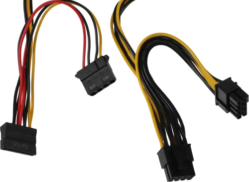 Блок питания Aerocool ATX 650W VX PLUS 650W (24+4+4pin) 120mm fan 3xSATA RTL (VX-650 PLUS) фото 6