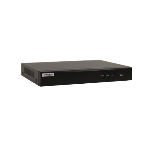 4-х канальный гибридный HD-TVI регистратор c технологией AoC (аудио по коаксиальному кабелю) для аналоговых HD-TVI AHD и CVI камер + 1 IP-канал (? (DS-H304QA(B))
