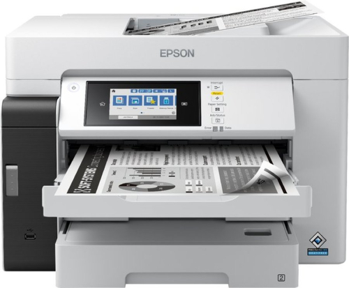 МФУ струйный Epson M15180 (C11CJ41408/ 407/ 406) A3+ Duplex WiFi черный (C11CJ41408/407/406)