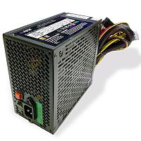 Блок питания HIPER HPB-550RGB (ATX 2.31, 550W, ActivePFC, RGB 140mm fan, Black) 85+, BOX