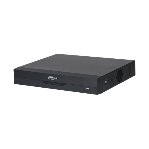 DAHUA DHI-NVR4116HS-EI 16-канальный IP-видеорегистратор 4K, H.265+, видеоаналитика, входящий поток до 256Мбит/с, 1 SATA III до 16Тбайт