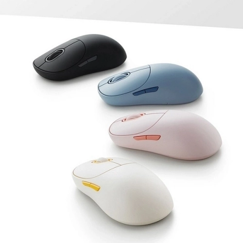 Мышь Xiaomi Wireless Mouse 3 белый оптическая 1200dpi silent беспров. BT/ Radio для ноутбука (BHR8912GL) фото 2