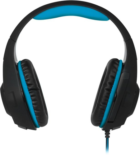 Наушники с микрофоном Sven AP-G887MV черный/ синий 2.2м мониторные оголовье (SV-015626)