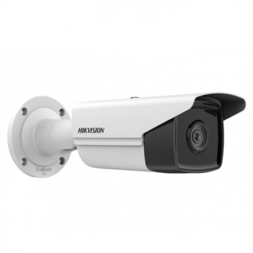 IP камера Hikvision IR BULLET 3840x2160, 8Mp, 4mm, H.265+/H.264+, 1/2.8’’ Progressive Scan CMOS, ИК до 80m, угол обзора 87°/46°/105°, 3D DNR, microSD max256GB, DC12V/PoE (DS-2CD2T83G2-4I(4MM))