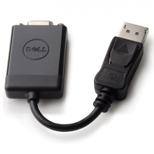 Адаптер Dell 470-ABEL Display Port to VGA Adapter - видео конвертер - DisplayPort