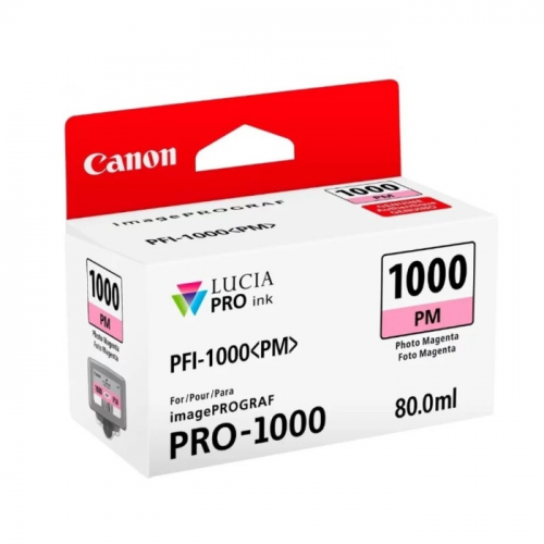 Картридж CANON PFI-1000PM Photo, пурпурный, 80мл., для PRO1000 (0551C001)