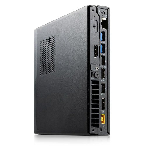 Компьютер Lenovo ThinkCentre M920x Tiny/ Core i3-9100T/ 8Gb/ 256Gb SSD/ DOS [10S1S0BF00] фото 2