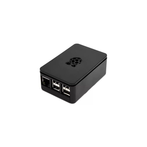 Корпус ACD RA179 Корпус ACD Black ABS Plastic case with Logo for Raspberry Pi 3 B/ B+, совместим с креплением VESA Mount (RASP1793)(ASM-1900036-22)(аналог 167-7046)