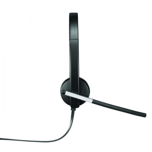 Гарнитура Logitech H650e, Wired, Headset, Stereo, 50 - 10000 Гц, USB, Black (981-000519)] фото 3