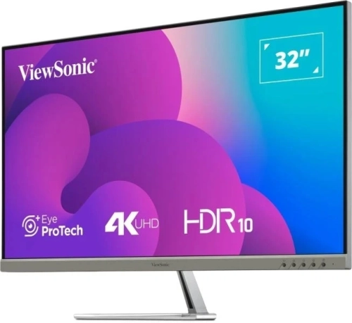 Монитор ViewSonic 31.5 Монитор ViewSonic 31.5 VX3276-4K-MHD-2 серебристый VA LED 16:9 HDMI M/M матовая 350cd 178гр/178гр 3840x2160 60Hz DP 4K 6.9кг фото 5