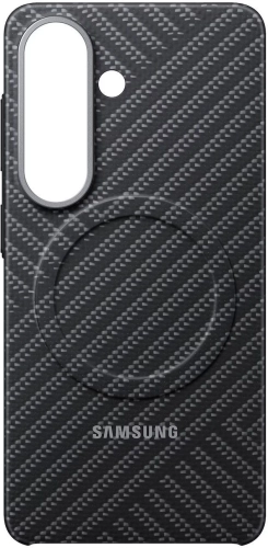Чехол (клип-кейс) Samsung для Samsung Galaxy S26 Carbon Magnet Case with MagSafe серый (EF-KS942SSEGRU)