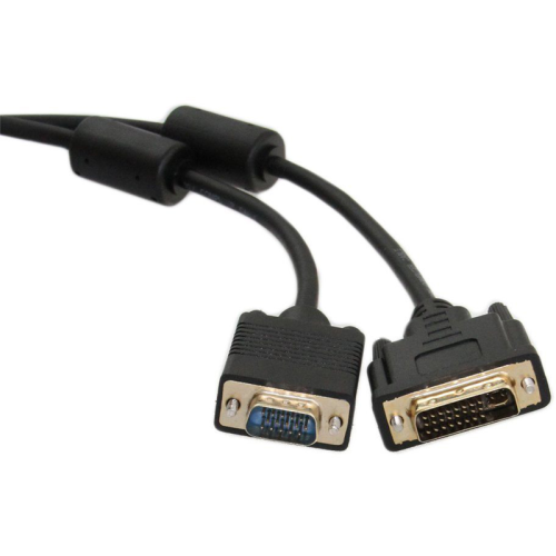 Кабель/ Кабель-переходник DVI (24+5)----] VGA_M/ M 1,8м Telecom ( TA680F-1.8M)