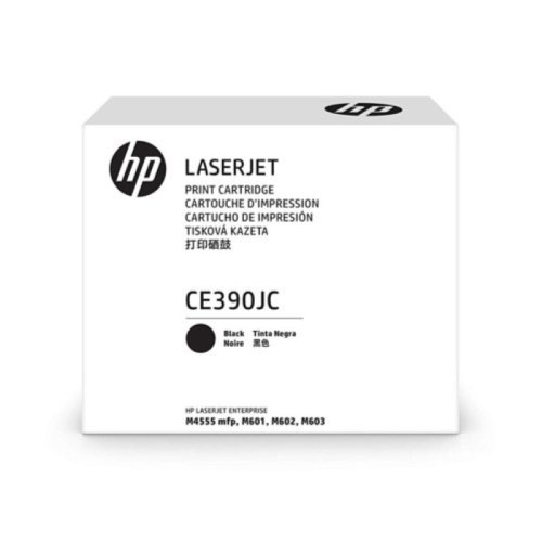 Картридж HP 90J, черный / 30000 страниц для LJ M4555/ M602/ M603 (белая упаковка) (CE390JC)