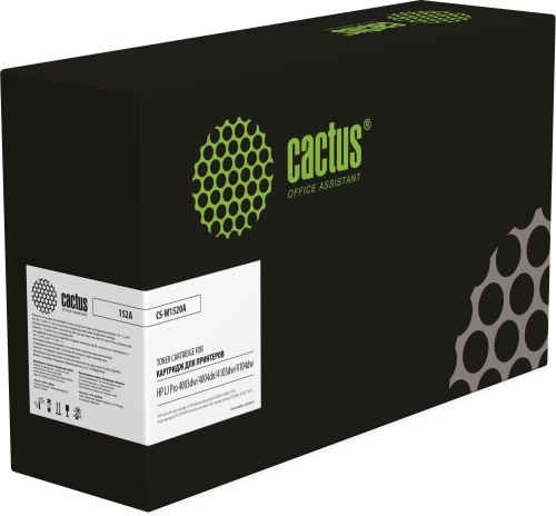 Картридж лазерный Cactus CS-W1520A 152A черный (3050стр.) для HP LJ Pro 4003dw/4004dn/4103dw/4104dw