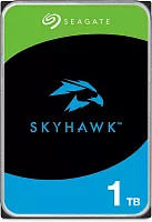 Seagate Skyhawk HDD 3.5" SATA 1Tb, 5900 rpm, 256Mb buffer, 512e/ 4Kn, CMR, ST1000VX013, 1 year, (аналог ST1000VX005)