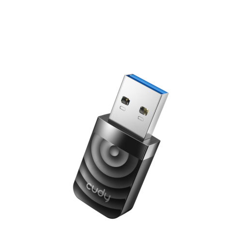 Адаптер Wi-Fi/ 1300Mbps High Gain Wi-Fi USB 3.0 Adapter, 802.11ac/a/b/g/n, 867Mbps at 5GHz + 400Mbps at 2.4GHz, USB 3.0 (WU1300S)