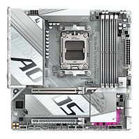 Материнская плата Gigabyte B850M A ELT WF6E ICE SocketAM5 AMD B850 4xDDR5 mATX AC`97 8ch(7.1) 2.5Gg RAID+HDMI