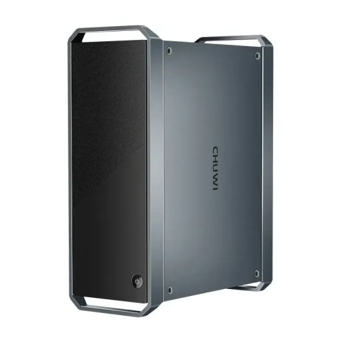 Компьютер/ Chuwi CoreBox Intel Core i5 12450H(2Ghz)/16384Mb/512PCISSDGb/Int:Intel Iris Xe Graphics/BT/WiFi/war 1y/0.865kg/Grey/Win11Pro + USB3.0*4/HDMI*1/DP*1/RJ45*1/WIFI6,BT5.2/bracket (CWI601I52P)