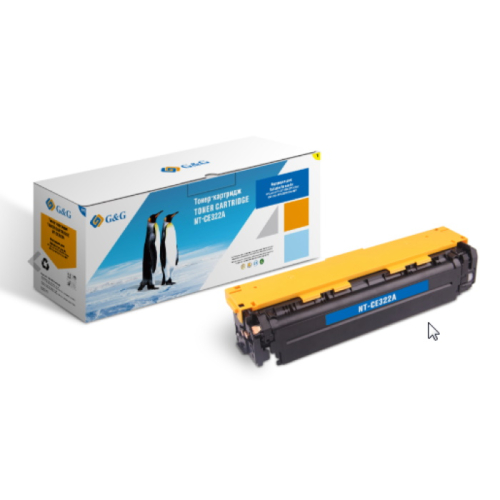 Тонер-картридж G&G NT-CE322A желтый 1300 страниц для HP Color LaserJet Pro CP1525N/NW, CM1415FN/FNW