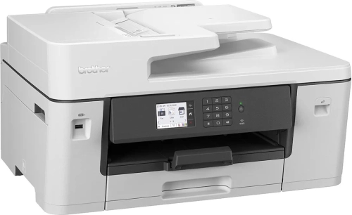 МФУ струйный Brother InkBenefit MFC-J3540DW (MFCJ3540DW) A3 Duplex Net WiFi белый фото 3