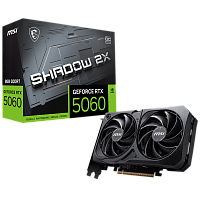Видеокарта MSI PCI-E 5.0 RTX 5060 8G SHADOW 2X OC NVIDIA GeForce RTX 5060 8Gb 128bit GDDR7 2527/28000 HDMIx1 DPx3 HDCP Ret