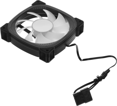 Вентилятор для корпуса Formula Nulight 12BK RGB 120х120x25 черный 3-pin 4-pin (Molex) 19.06дБ (NULIGHT 12BK FR) Ret фото 9
