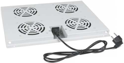 Cabeus TRAY-60 Модуль вентиляторный с 4-я вентиляторами для установки в напольные шкафы серии SH-05C, ND-05C глубиной 600мм