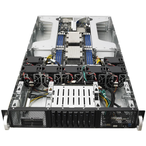 Серверная платформа ASUS ESC4000 G4S/ x16RAM/ noHDD (up 8LFF)/ noODD/ iC621/ 2x GbE/ 2x 2200W PSU (90SF0071-M03420) фото 3