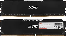 Модуль памяти ADATA 16GB (2 x 8Gb) DDR4 UDIMM, XPG GAMMIX D20, 3200MHz CL16-20-20, 1.35V, Черный Радиатор (AX4U32008G16A-DCBK20)