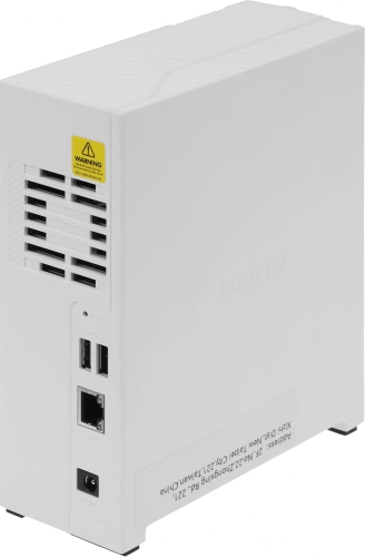 Сетевое хранилище без дисков/ channel QNAP TS-133 NAS 1 HDD tray. ARM 4-core 64-bit ARM Cortex-A55 1.8GHz, ram 2 GB (max), 1x1GbE, 1xUSB 2.0 port,1xUSB 3.2 Gen 1 фото 6