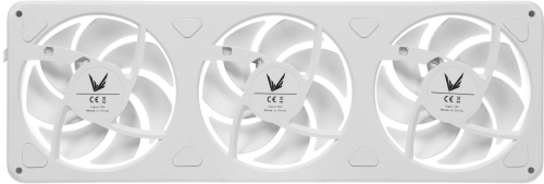 Вентилятор для корпуса Formula V Line AIR FUSION 3 WH, 360x120x28mm, ARBG 3pin + PWM 4pin, 500-1800 RPM, 34.95 DBA MAX, HYDRO BEARING фото 6