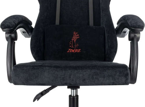 Кресло игровое Zombie Apocalypse черный Light-20 сиденье черный с подголов. крестов. пластик черный пластик черный (ZOMBIE APOCALYPSE B) фото 21