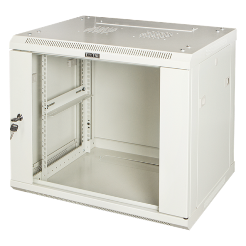 Шкаф настенный серии Pro, 27U 600x800, стеклянная дверь (TWT-CBWPG-27U-6X8-GY)