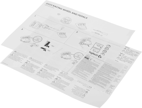 Руль Logitech G923 10кноп. (с педалями) черный (941-000165) фото 28