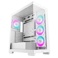 Корпус Mid-Tower Deepcool CG580 4F White (ATX, без БП, 2*USB3.0 Type-A+USB3.2 Type-C) (R-CG580-WHADA4-G-1)