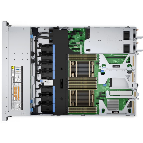 Сервер Dell PowerEdge R450/ 2x Xeon Silver 4309Y/ 128GB/ 2x 480GB SSD (up 8SFF)/ noODD/ H755/ iD9Ent/ 4x GbE/ 2x 800W (210-AZDS-3) фото 4