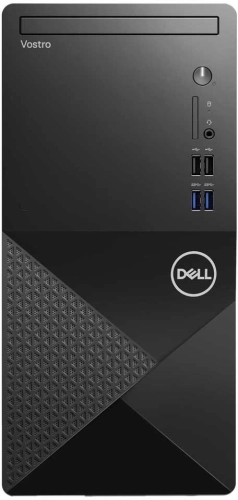 Компьютер Dell Vostro 3910 MT i3 12100 (3.3) 8Gb 1Tb 7.2k SSD256Gb UHDG 730/DVDRW CR Windows 11 Pro GbitEth WiFi BT 290W мышь клавиатура черный (3910-3410) фото 3