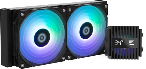 Zalman CPU Liquid Cooler 240mm, ARGB, black (ALPHA2 A24 BLACK) фото 5