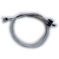 Кабель DiliVing DL-0591, Internal SFF8643-to-4*SATA+SB ( HDmSAS (прямой) -to- 4*SATA(прямой)+SideBand) Crossover, 75 cm