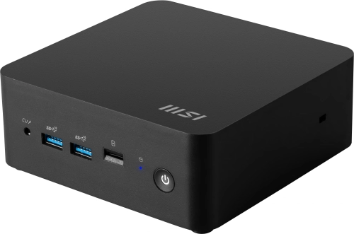 Компьютер MSI Cubi NUC 1M-098RU Core 5 120U (1.4) 16Gb SSD512Gb Graphics CR Windows 11 Pro 2xGbitEth WiFi BT 120W черный (9S6-B0B111-218)