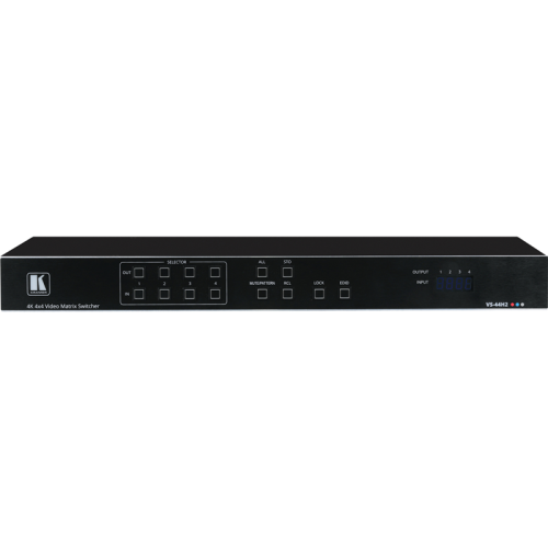 Матричный коммутатор 4х4 HDMI; поддержка 4K60 4:4:4 [20-80445130] (VS-44H2)