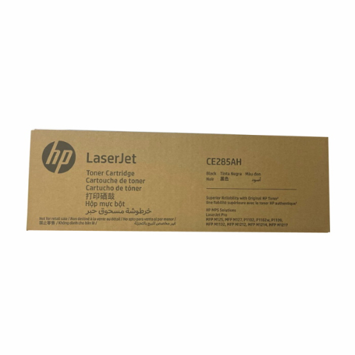 Картридж HP 85A , черная / 1600 страниц для LJ P1102/M1132/M1212nf (жёлтая упаковка) (CE285AH)