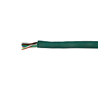 Кабель UTP, 4 пары, Кат. 5e, нг(А)-HFLTx, зеленый, 305м в кат., LANMASTER LAN-5EUTP-HFLT-GN