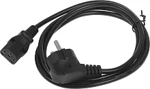Кабель IEC C13 Евровилка 1.5м черный (579264) (579264#MLN)