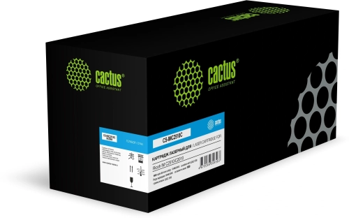 Картридж лазерный Cactus CS-IMC2510C 842564 голубой (18000стр.) для Ricoh IM C2510/C2010 с чипом