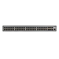 Коммутатор/ Managed L3 Switch 48x1000Base-T PoE, 6x10GBase-X SFP+, PoE Budget 370W, RJ45 Console, 19" w/brackets (OS3254P/370W/A1A)