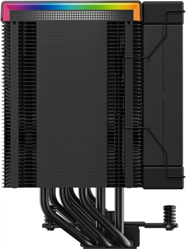 Устройство охлаждения(кулер) Deepcool AK500 Digital Pro Soc-AM5/AM4/1200/1700/1851 черный 4-pin 25dB Al+Cu LCD 240W 1346gr Ret (R-AK500-BKAPMN-G) фото 5