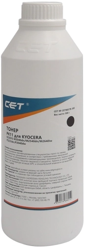 Тонеры и девелоперы Тонер PK11 для KYOCERA ECOSYS M2040dn/M2540dn/M2640idw/P2235dn/P2040dw (CET), 300г/бут, CET8857B-300